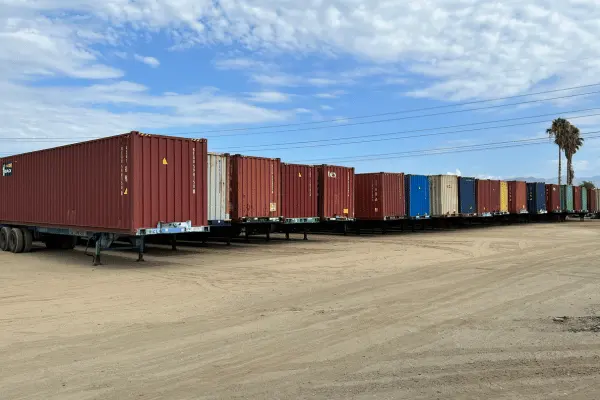 Ontario yard connected to the I-10 corridor